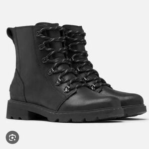 Sorel Lennox Lace Rain Boots - Black